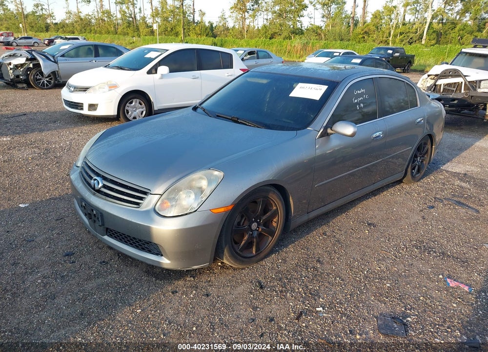 2005 INFINITI G35 VIN: JNKCV51E55M214793