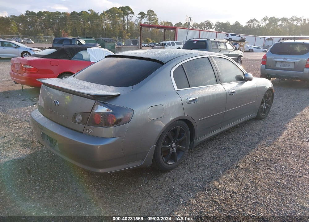 2005 INFINITI G35 VIN: JNKCV51E55M214793