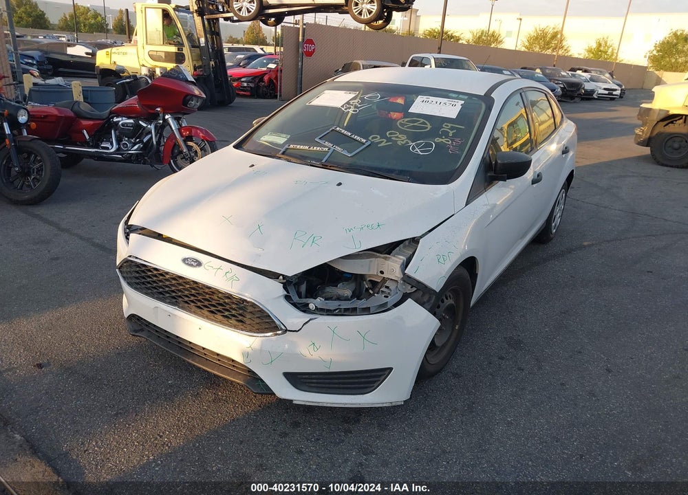 2018 FORD FOCUS S VIN: 1FADP3E27JL313058