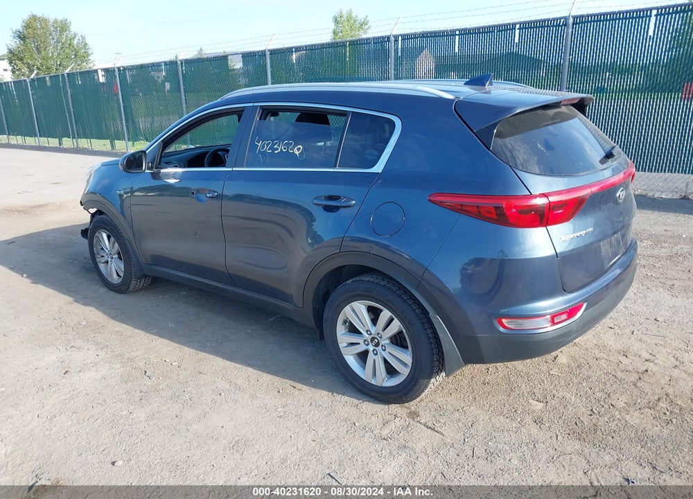 2017 KIA SPORTAGE LX VIN: KNDPMCACXH7180314