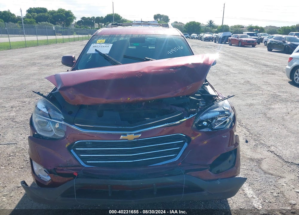 2017 CHEVROLET EQUINOX LT VIN: 2GNFLFEK1H6117109