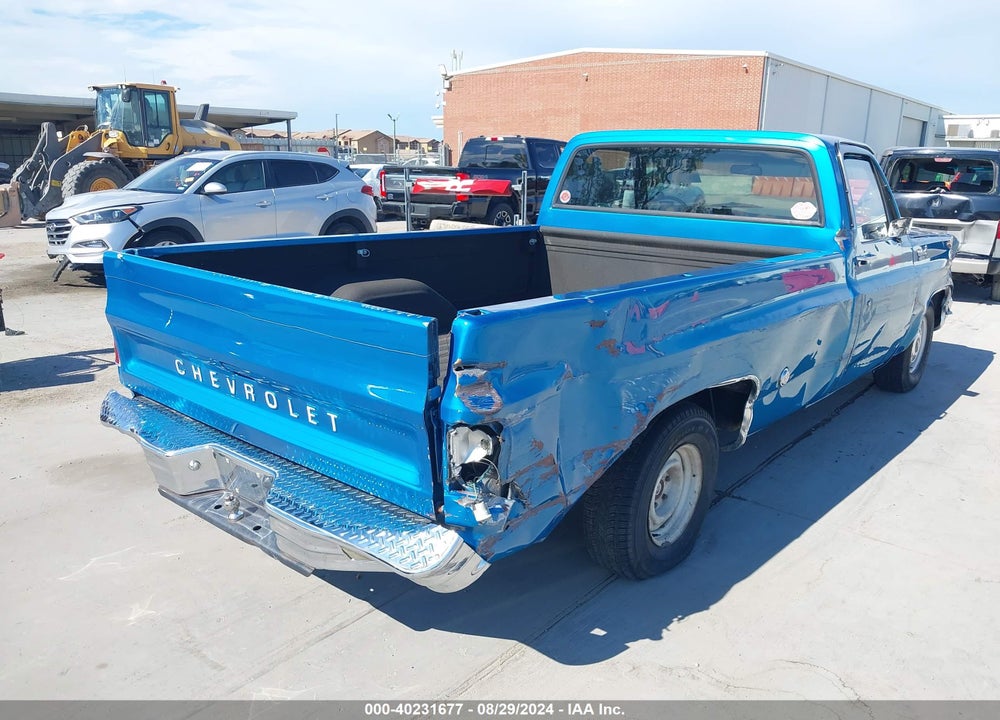 1978 CHEVY C-10 VIN: CCD448F484645