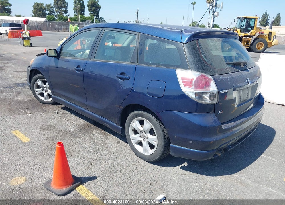 2008 TOYOTA MATRIX/XR VIN: 2T1KR30E28C720168