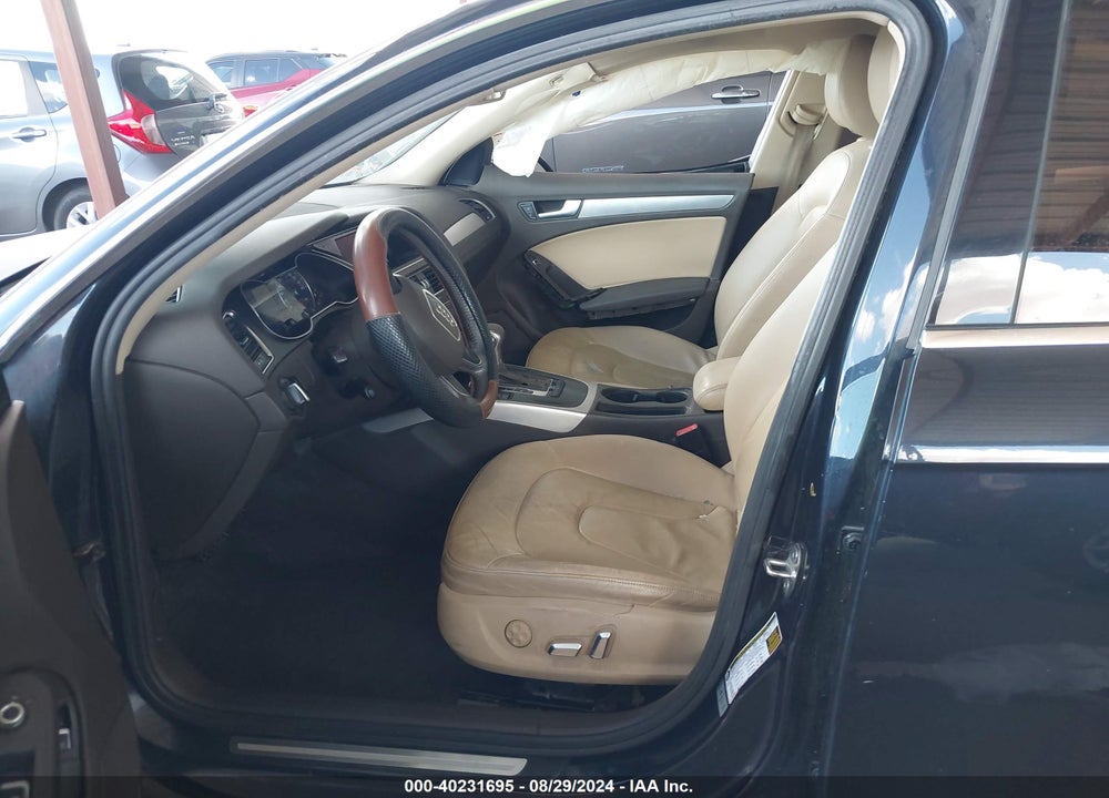 2013 AUDI A4 2.0T PREMIUM VIN: WAUAFAFL6DA045838