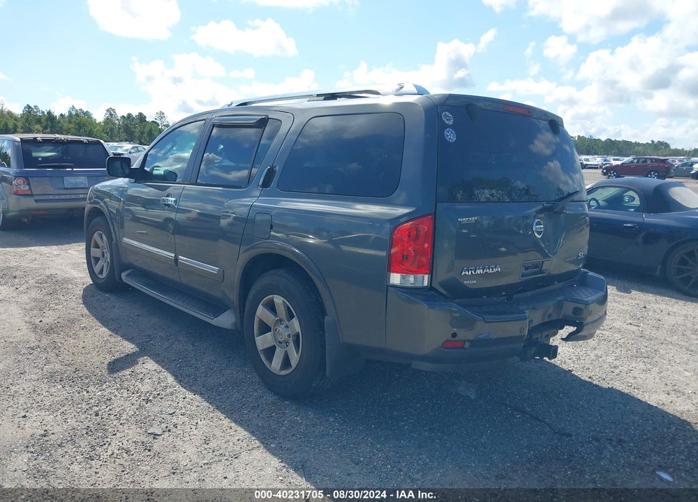 2011 NISSAN ARMADA SL VIN: 5N1BA0ND6BN607300
