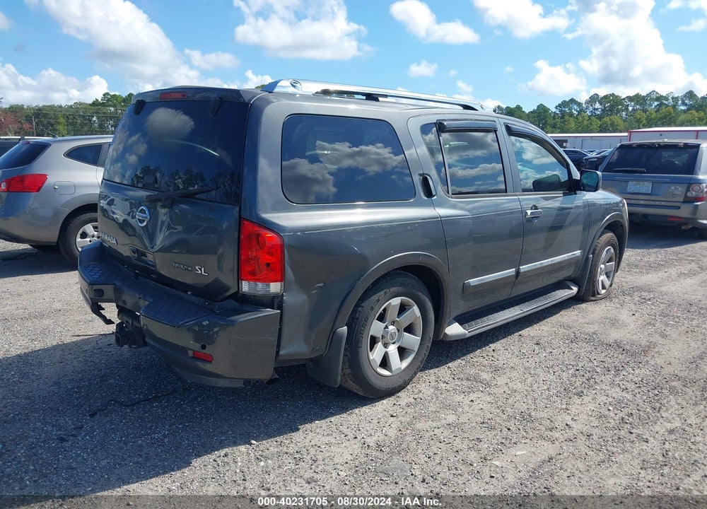 2011 NISSAN ARMADA SL VIN: 5N1BA0ND6BN607300