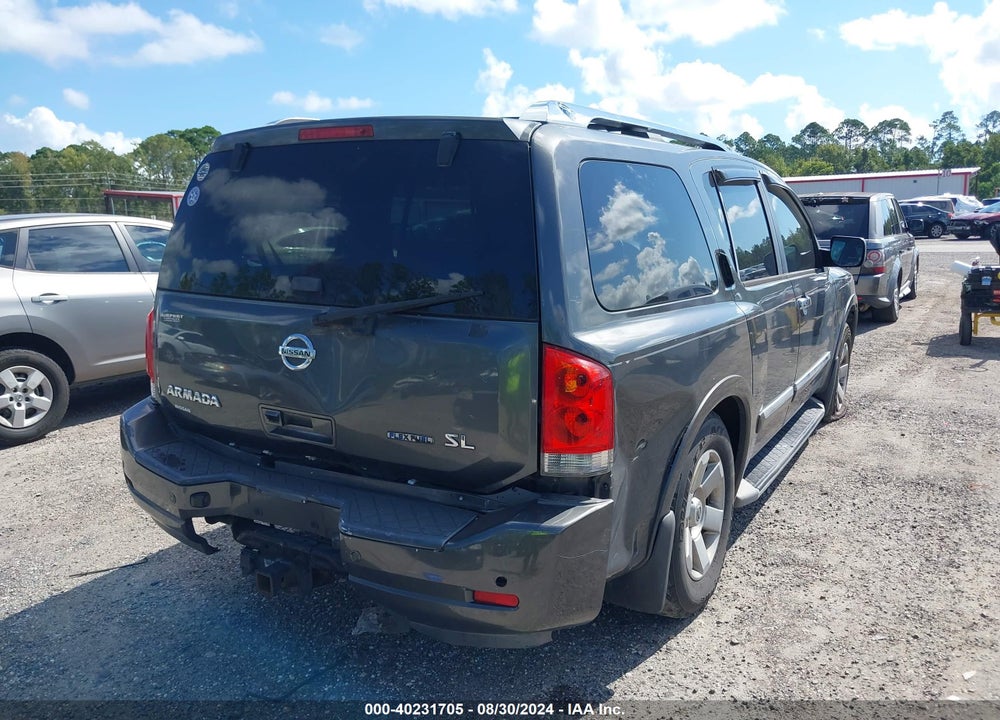 2011 NISSAN ARMADA SL VIN: 5N1BA0ND6BN607300