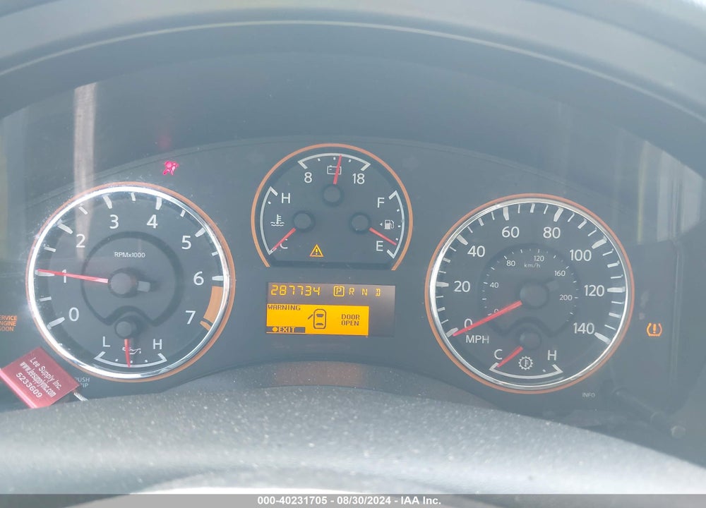 2011 NISSAN ARMADA SL VIN: 5N1BA0ND6BN607300
