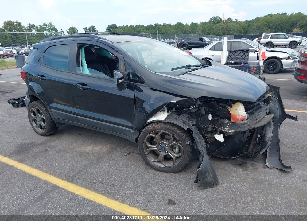2018 FORD ECOSPORT SES VIN: MAJ6P1CL3JC199987