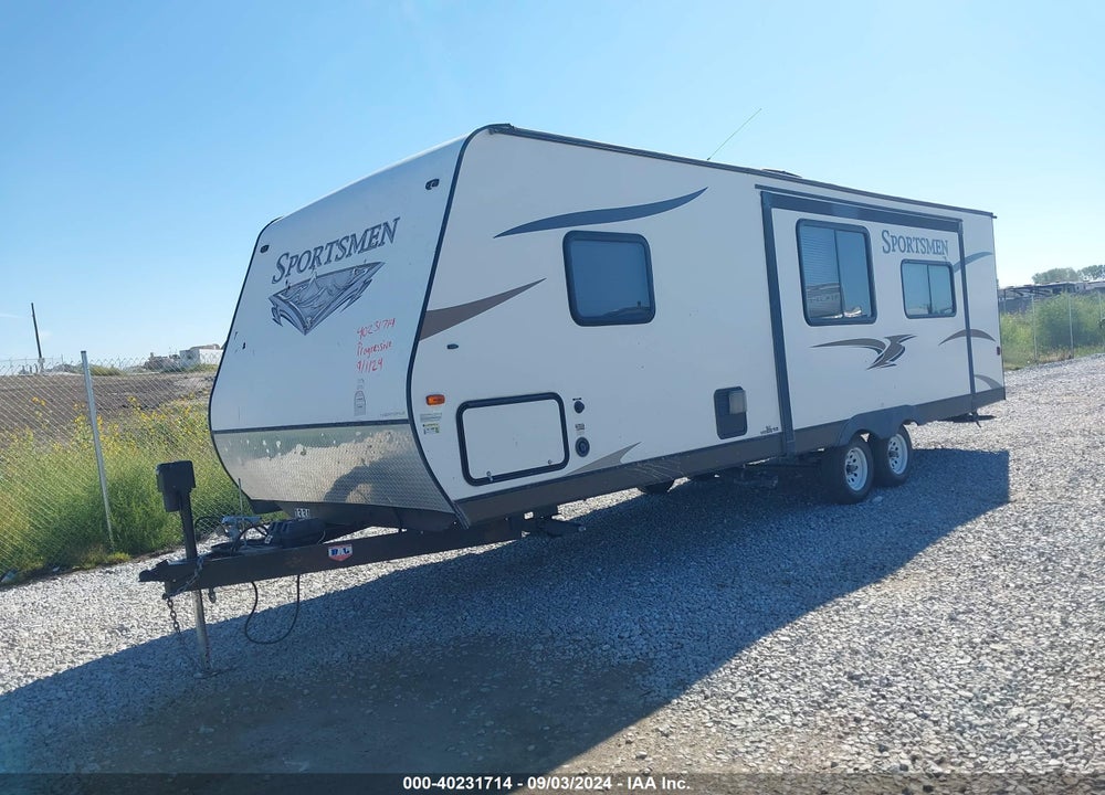 2015 K-Z INC TRAVEL TRAILER VIN: 4EZTU282XF8023233