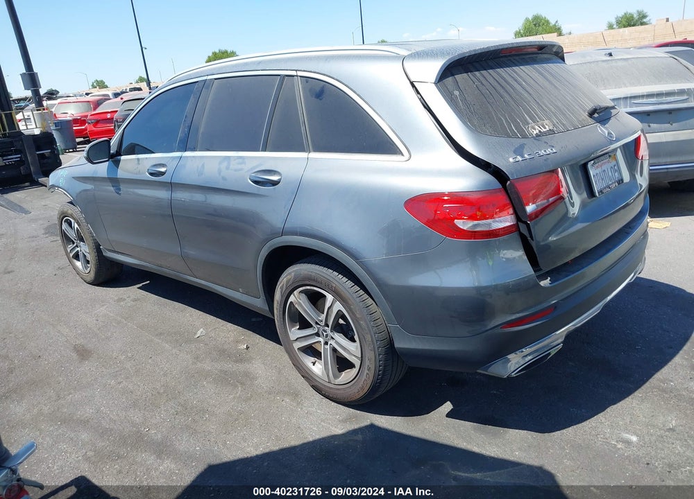 2018 MERCEDES-BENZ GLC 300 VIN: WDC0G4JB0JV070972