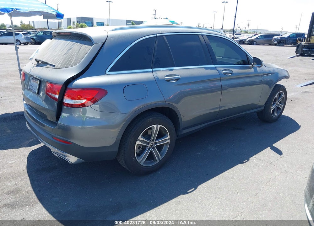 2018 MERCEDES-BENZ GLC 300 VIN: WDC0G4JB0JV070972