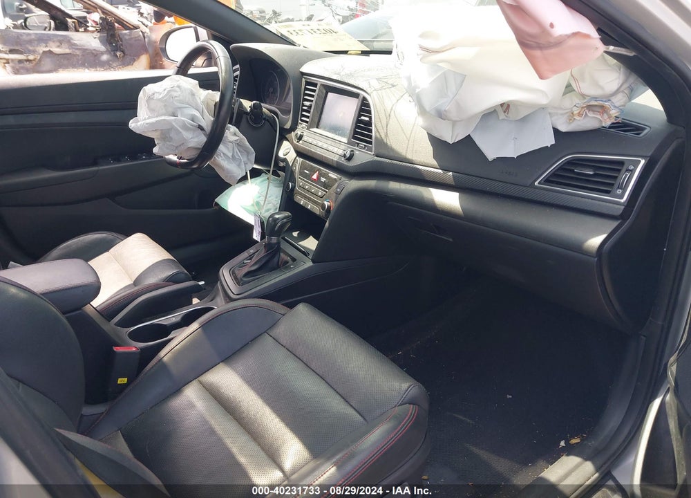 2018 HYUNDAI ELANTRA SPORT VIN: KMHD04LB5JU703606