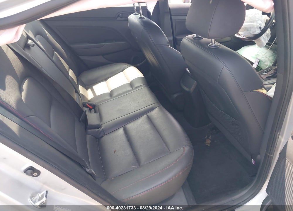 2018 HYUNDAI ELANTRA SPORT VIN: KMHD04LB5JU703606