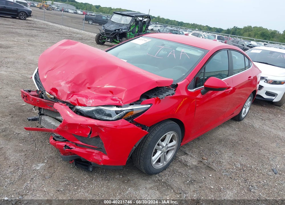 2017 CHEVROLET CRUZE LT AUTO VIN: 1G1BE5SMXH7187783