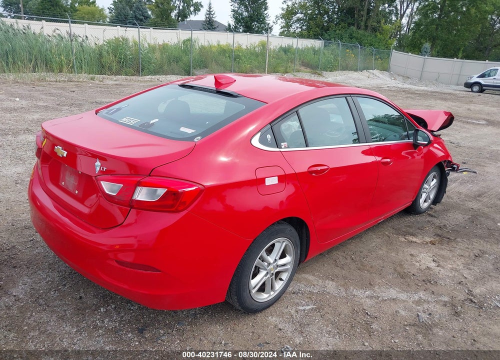 2017 CHEVROLET CRUZE LT AUTO VIN: 1G1BE5SMXH7187783