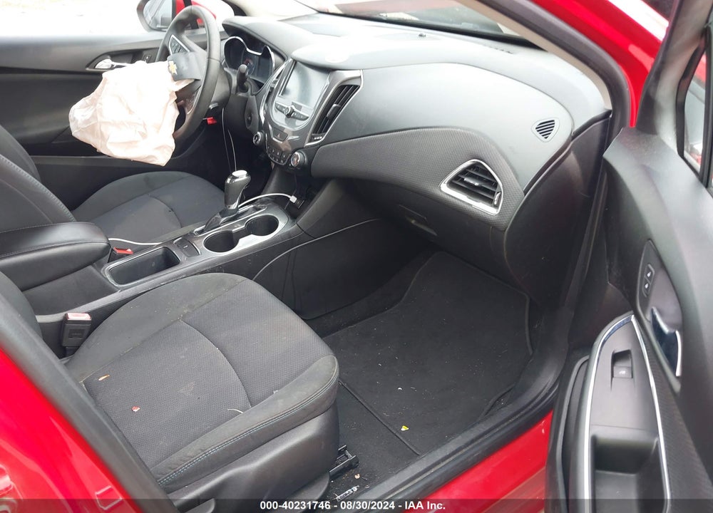 2017 CHEVROLET CRUZE LT AUTO VIN: 1G1BE5SMXH7187783