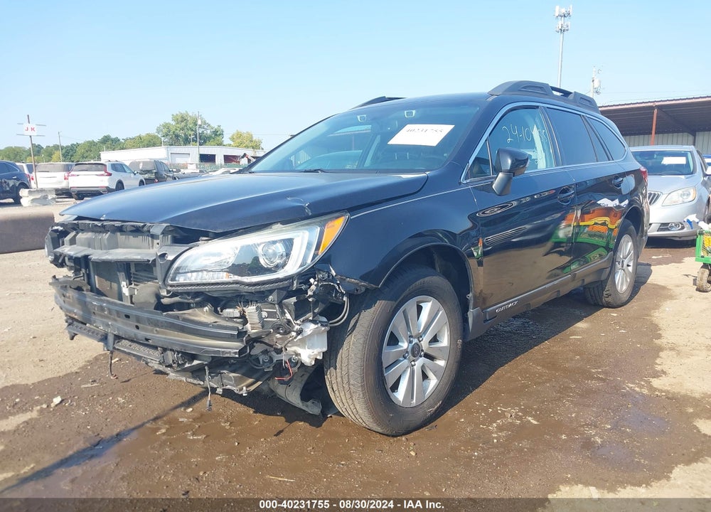 2016 SUBARU OUTBACK 2.5I PREMIUM VIN: 4S4BSBFC7G3227450