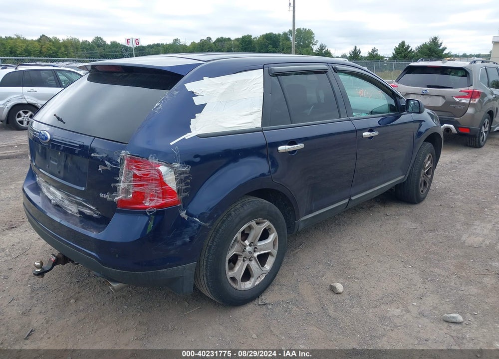 2011 FORD EDGE SEL VIN: 2FMDK3JC0BBB01865
