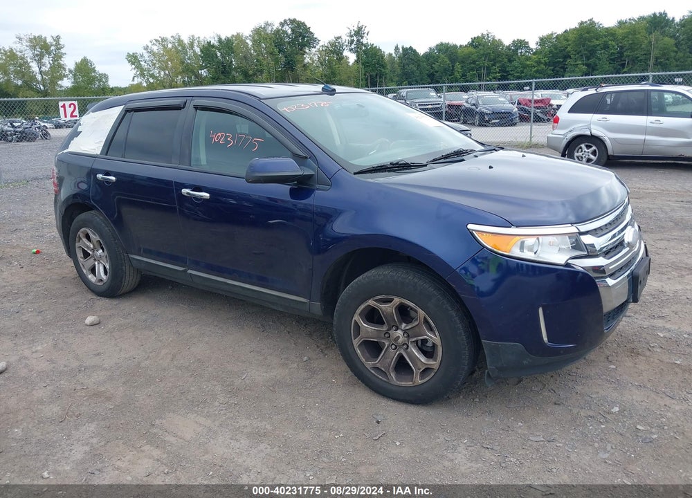 2011 FORD EDGE SEL VIN: 2FMDK3JC0BBB01865
