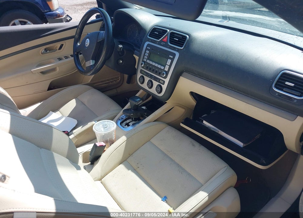 2009 VOLKSWAGEN EOS KOMFORT VIN: WVWBA71F19V022347