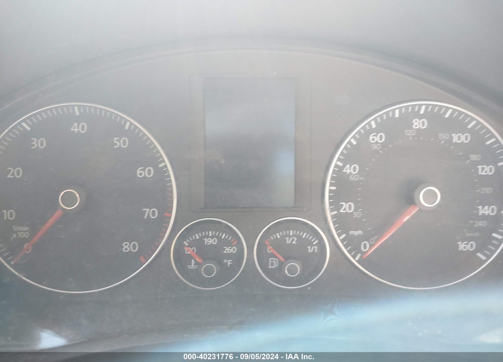 2009 VOLKSWAGEN EOS KOMFORT VIN: WVWBA71F19V022347