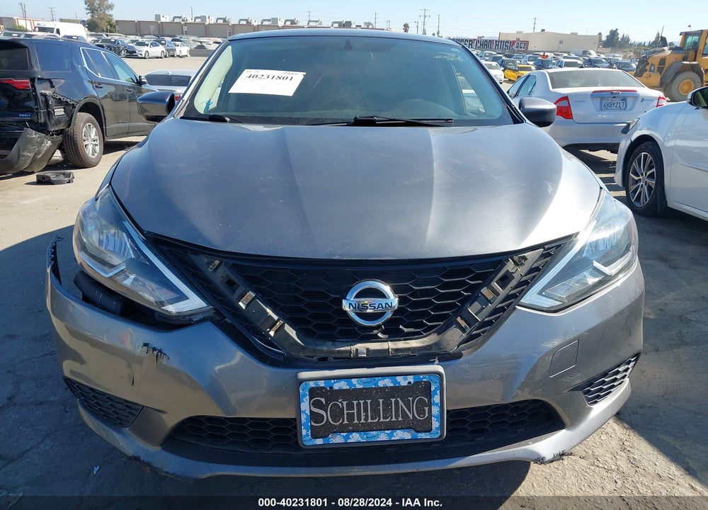 2017 NISSAN SENTRA SV VIN: 3N1AB7APXHY265872