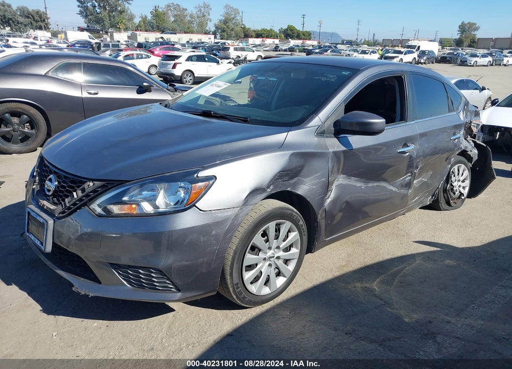 2017 NISSAN SENTRA SV VIN: 3N1AB7APXHY265872