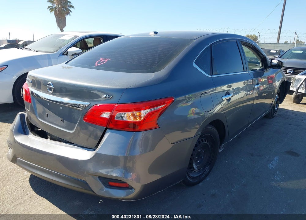 2017 NISSAN SENTRA SV VIN: 3N1AB7APXHY265872