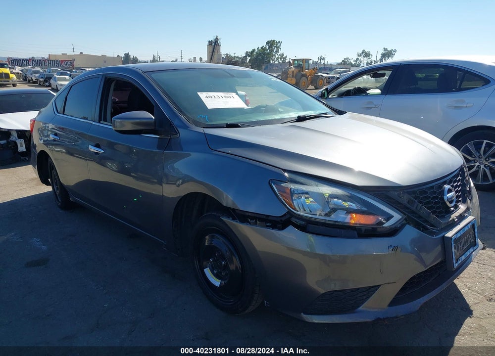 2017 NISSAN SENTRA SV VIN: 3N1AB7APXHY265872
