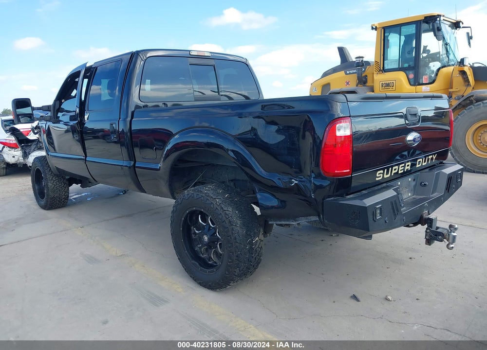 2015 FORD F-250 LARIAT VIN: 1FT7W2BT5FEA09661