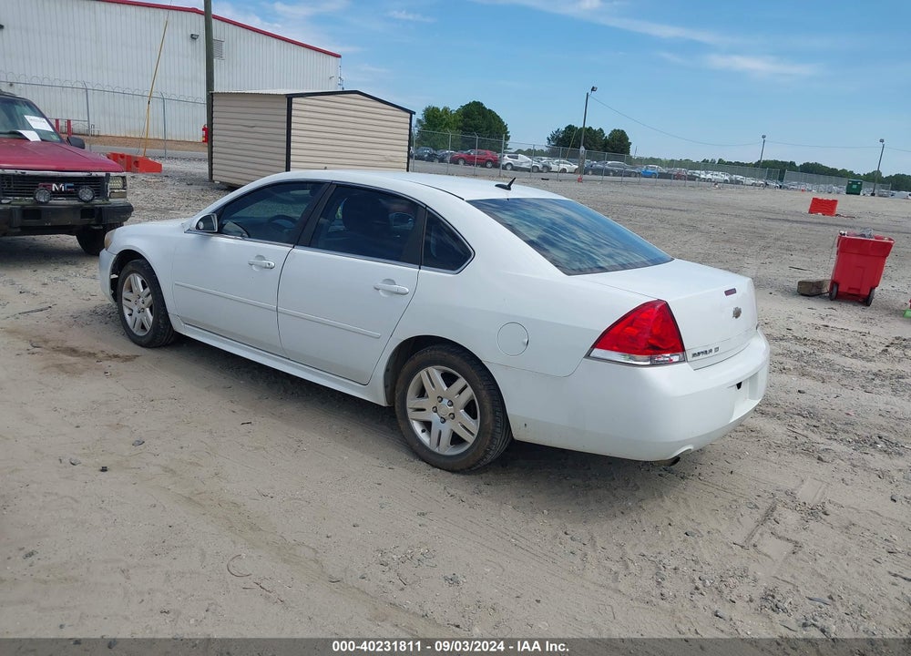 2013 CHEVROLET IMPALA LT VIN: 2G1WG5E38D1213948