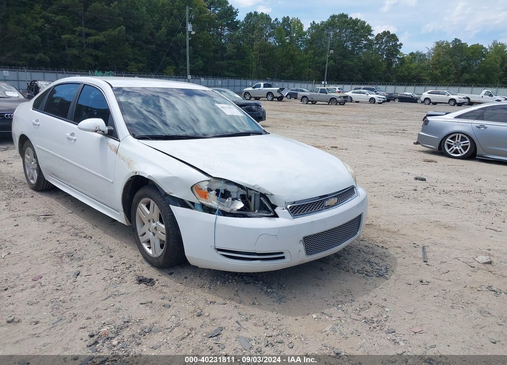 2013 CHEVROLET IMPALA LT VIN: 2G1WG5E38D1213948