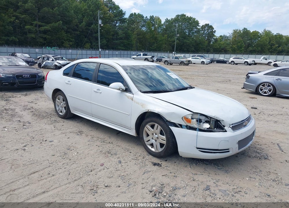 2013 CHEVROLET IMPALA LT VIN: 2G1WG5E38D1213948