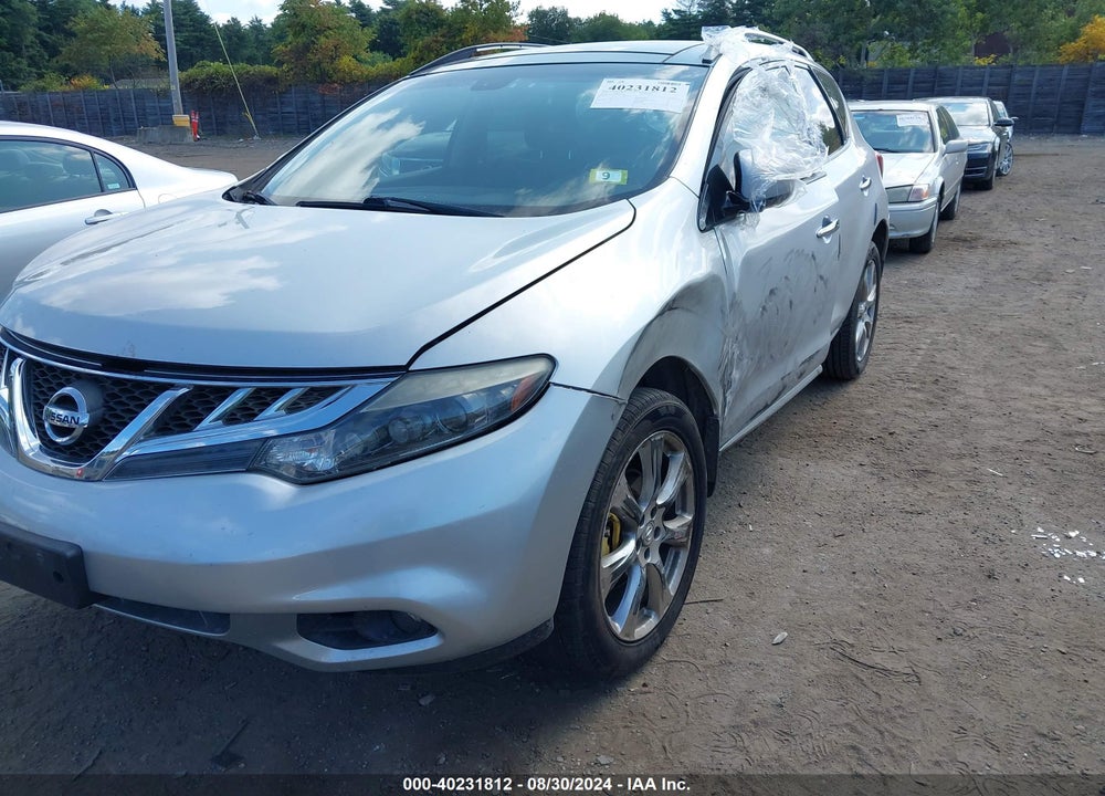 2014 NISSAN MURANO LE VIN: JN8AZ1MW8EW514749