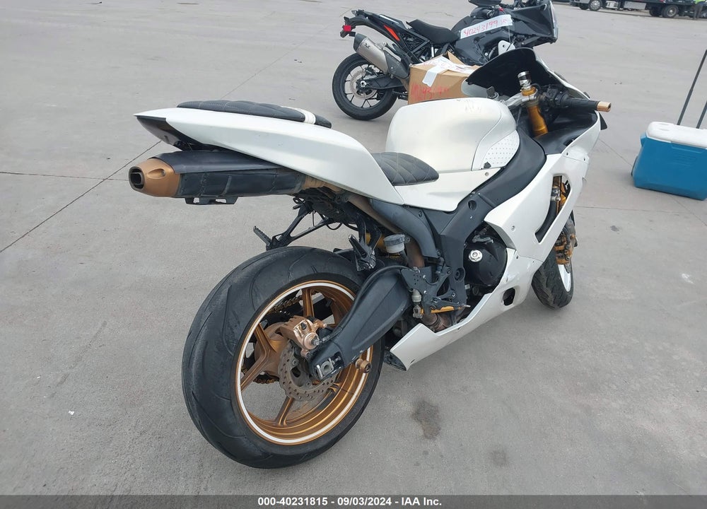 2005 KAWASAKI ZX636 C1 VIN: JKBZXJC165A005062
