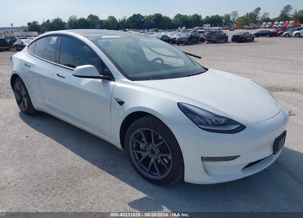 2021 TESLA MODEL 3 LONG RANGE DUAL MOTOR ALL-WHEEL DRIVE VIN: 5YJ3E1EB6MF855999