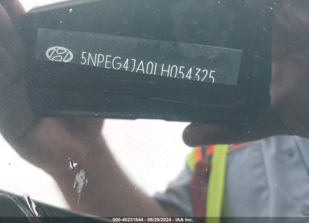 2020 HYUNDAI SONATA SE VIN: 5NPEG4JA0LH054325