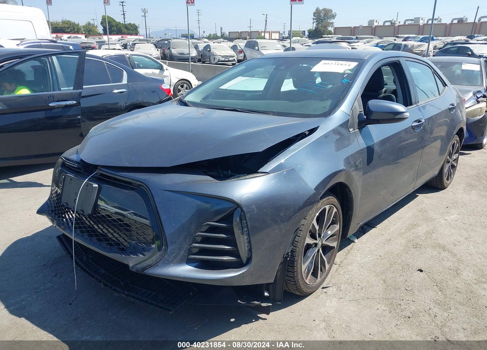 2019 TOYOTA COROLLA SE VIN: 2T1BURHE5KC161678