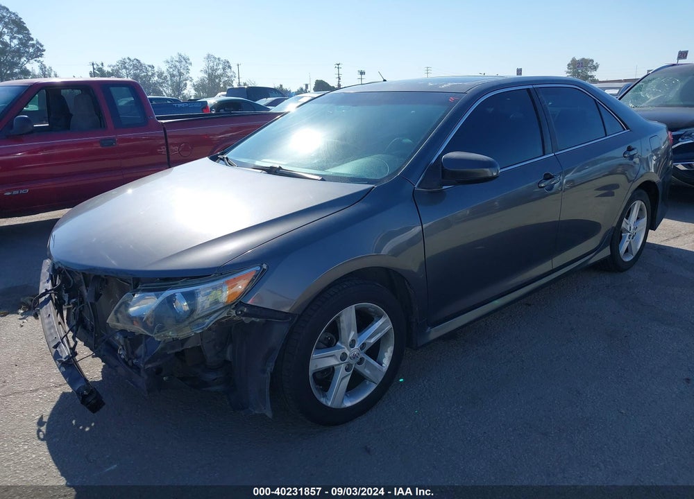 2013 TOYOTA CAMRY SE VIN: 4T1BF1FK8DU245256