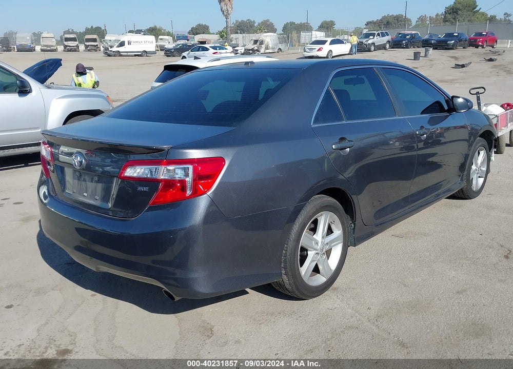 2013 TOYOTA CAMRY SE VIN: 4T1BF1FK8DU245256
