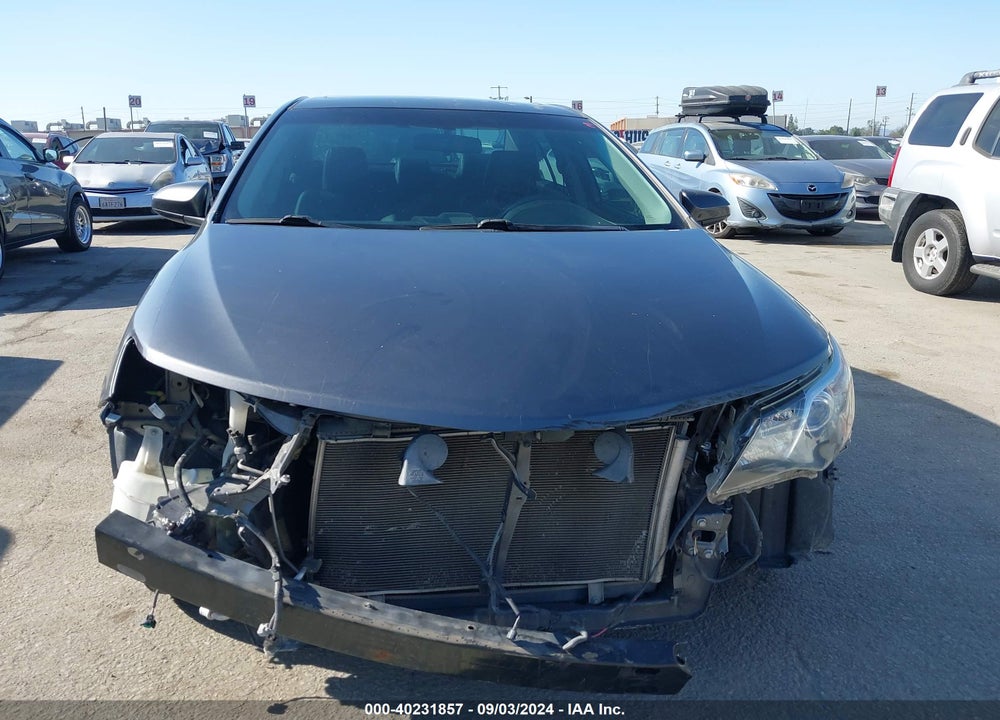 2013 TOYOTA CAMRY SE VIN: 4T1BF1FK8DU245256