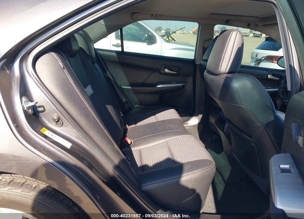 2013 TOYOTA CAMRY SE VIN: 4T1BF1FK8DU245256