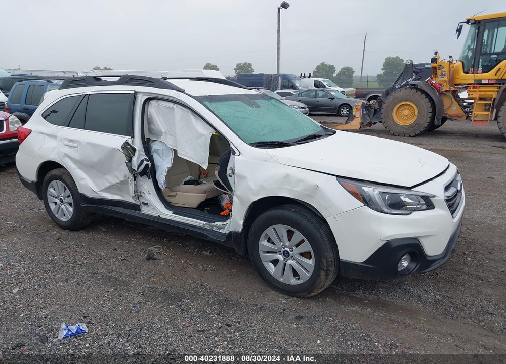2019 SUBARU OUTBACK 2.5I PREMIUM VIN: 4S4BSAFC1K3336523