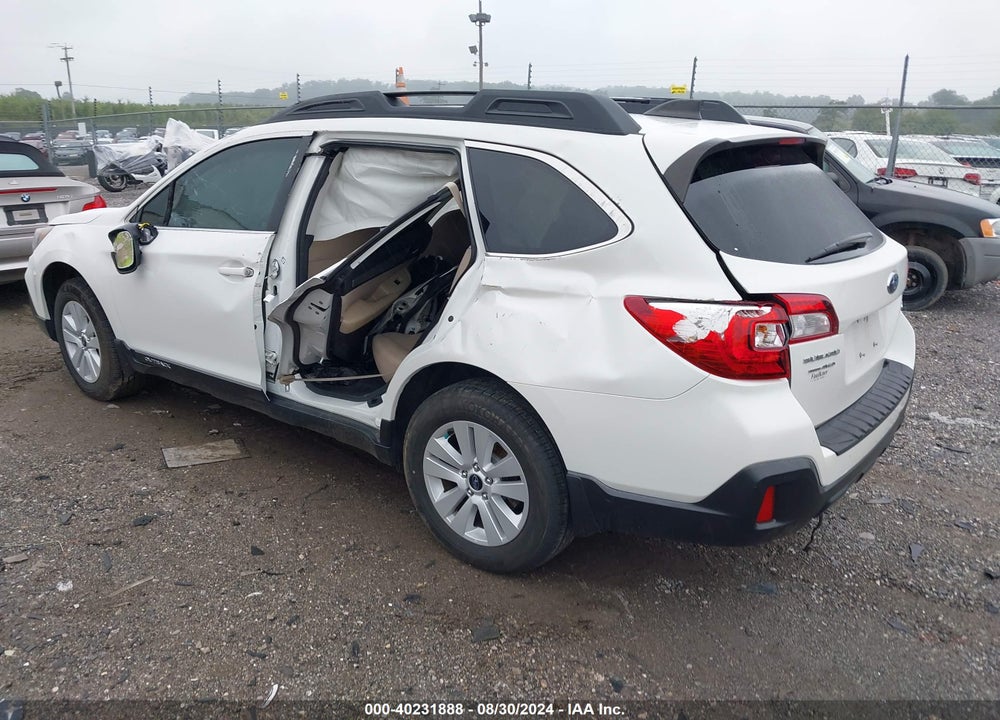2019 SUBARU OUTBACK 2.5I PREMIUM VIN: 4S4BSAFC1K3336523