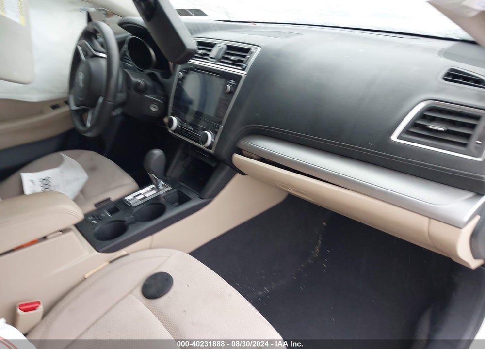 2019 SUBARU OUTBACK 2.5I PREMIUM VIN: 4S4BSAFC1K3336523