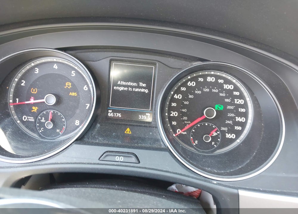 2019 VOLKSWAGEN ATLAS 3.6L V6 SE VIN: 1V2DR2CA2KC545866