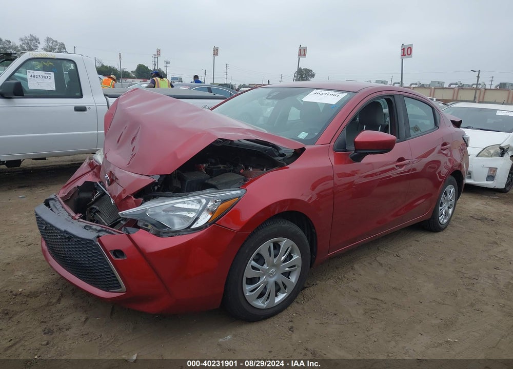 2020 TOYOTA YARIS L VIN: 3MYDLBYV6LY711489