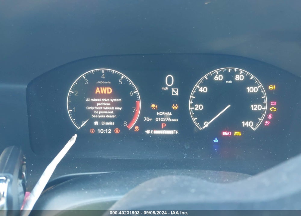 2024 HONDA CR-V EX-L AWD VIN: 2HKRS4H76RH433221