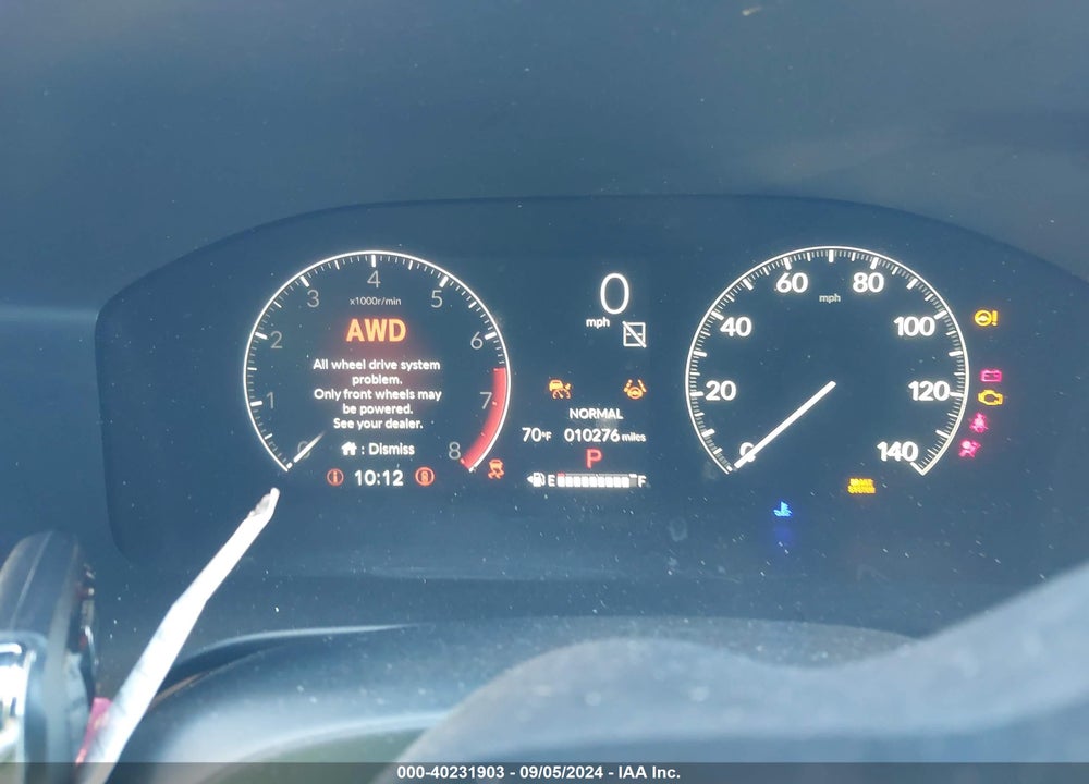 2024 HONDA CR-V EX-L AWD VIN: 2HKRS4H76RH433221